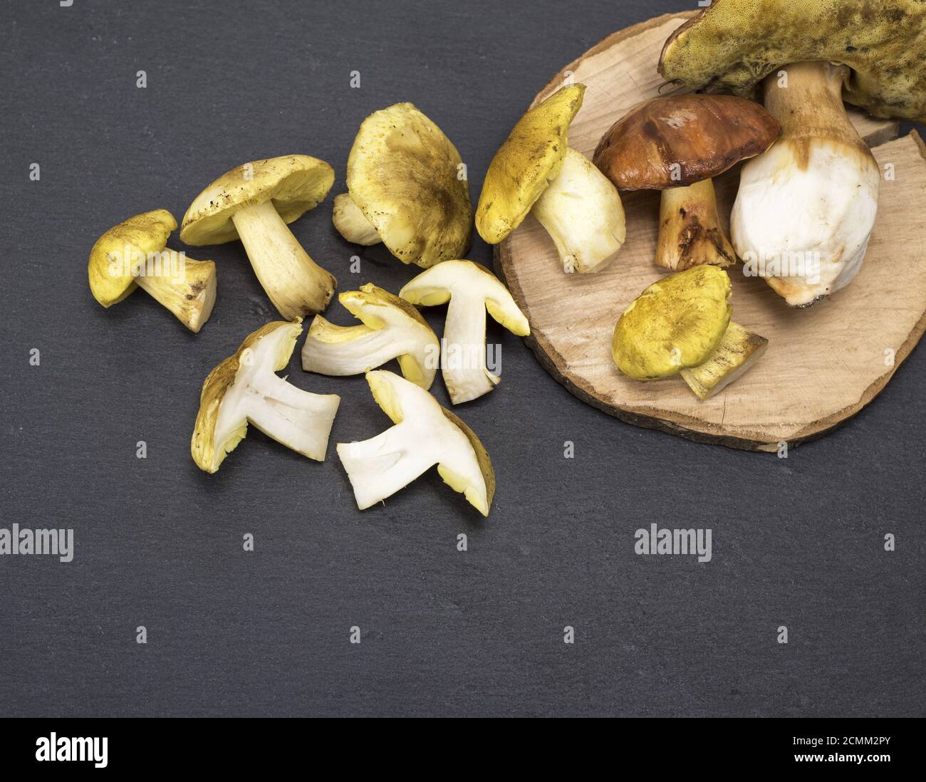 edible wild mushrooms Stock Photo - Alamy