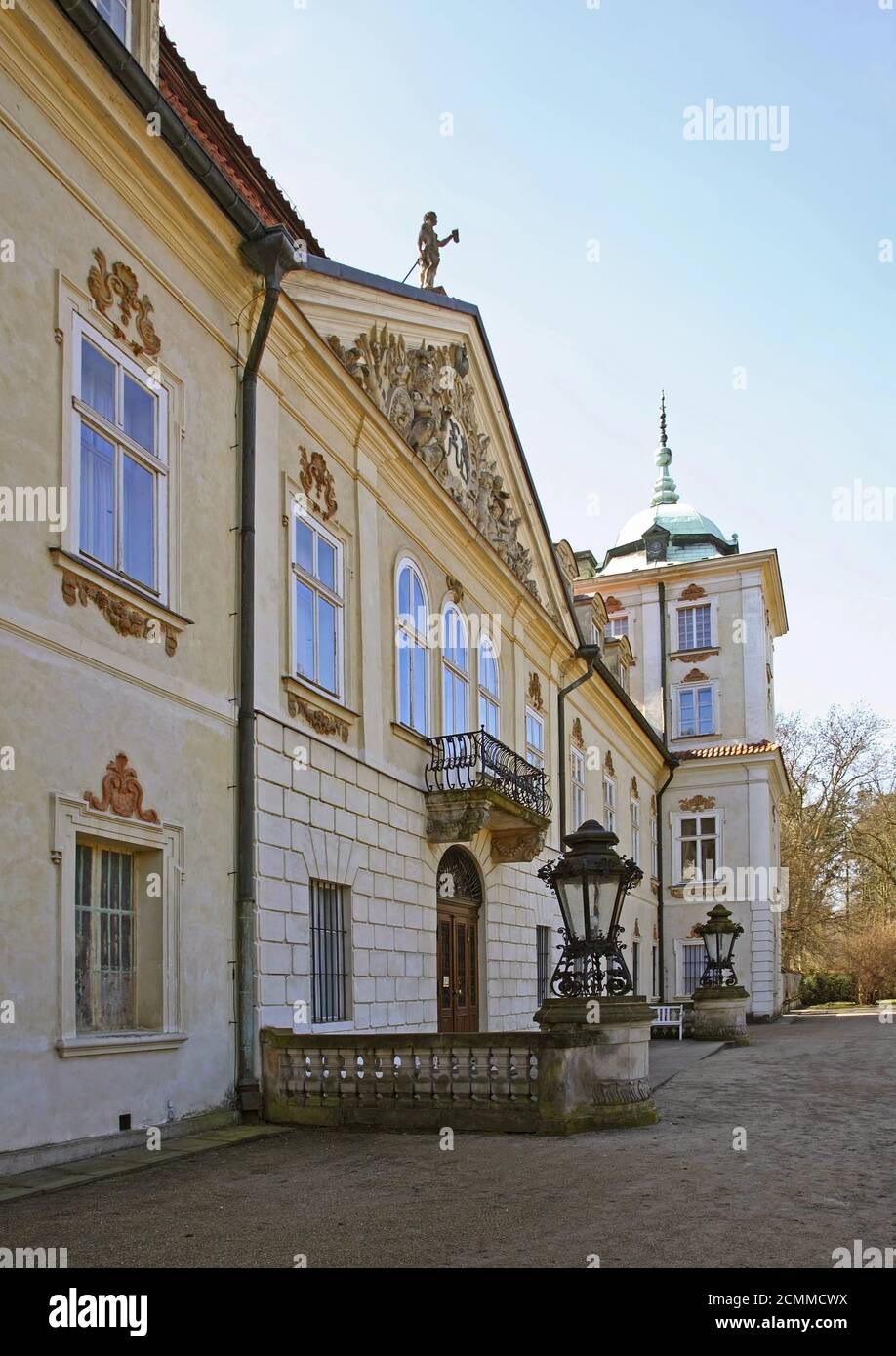 Palace of Michal Radziwill in Nieborow. Poland Stock Photo