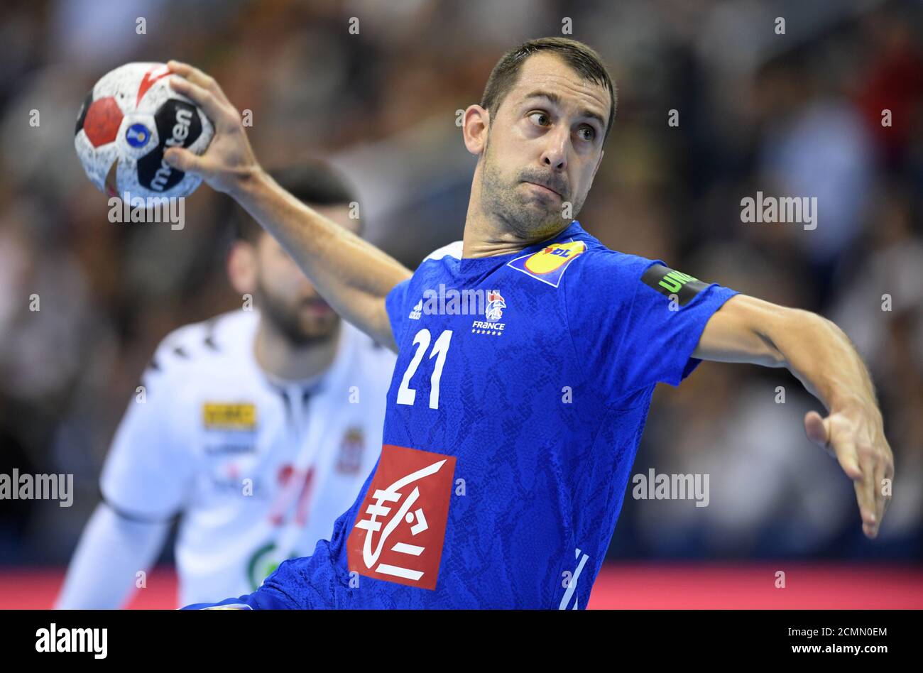 Ihf Handball World Championship Germany Denmark 2019 Group A France V Serbia Mercedes Benz Arena Berlin Germany January 12 2019 France S Michael Guigou In Action Reuters Annegret Hilse Stock Photo Alamy