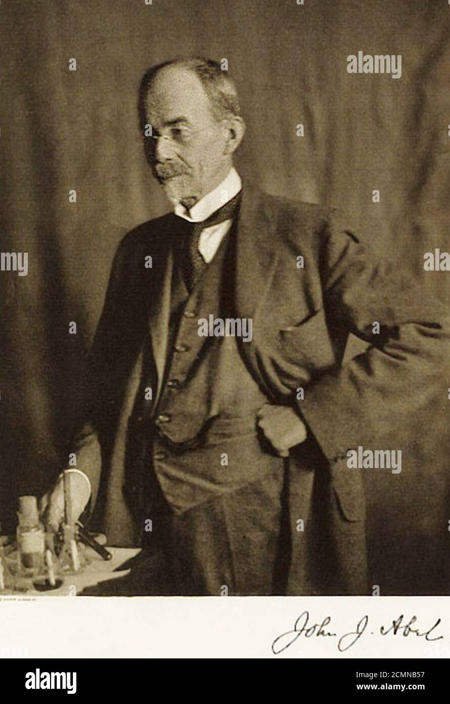 John Jacob Abel Stock Photo Alamy