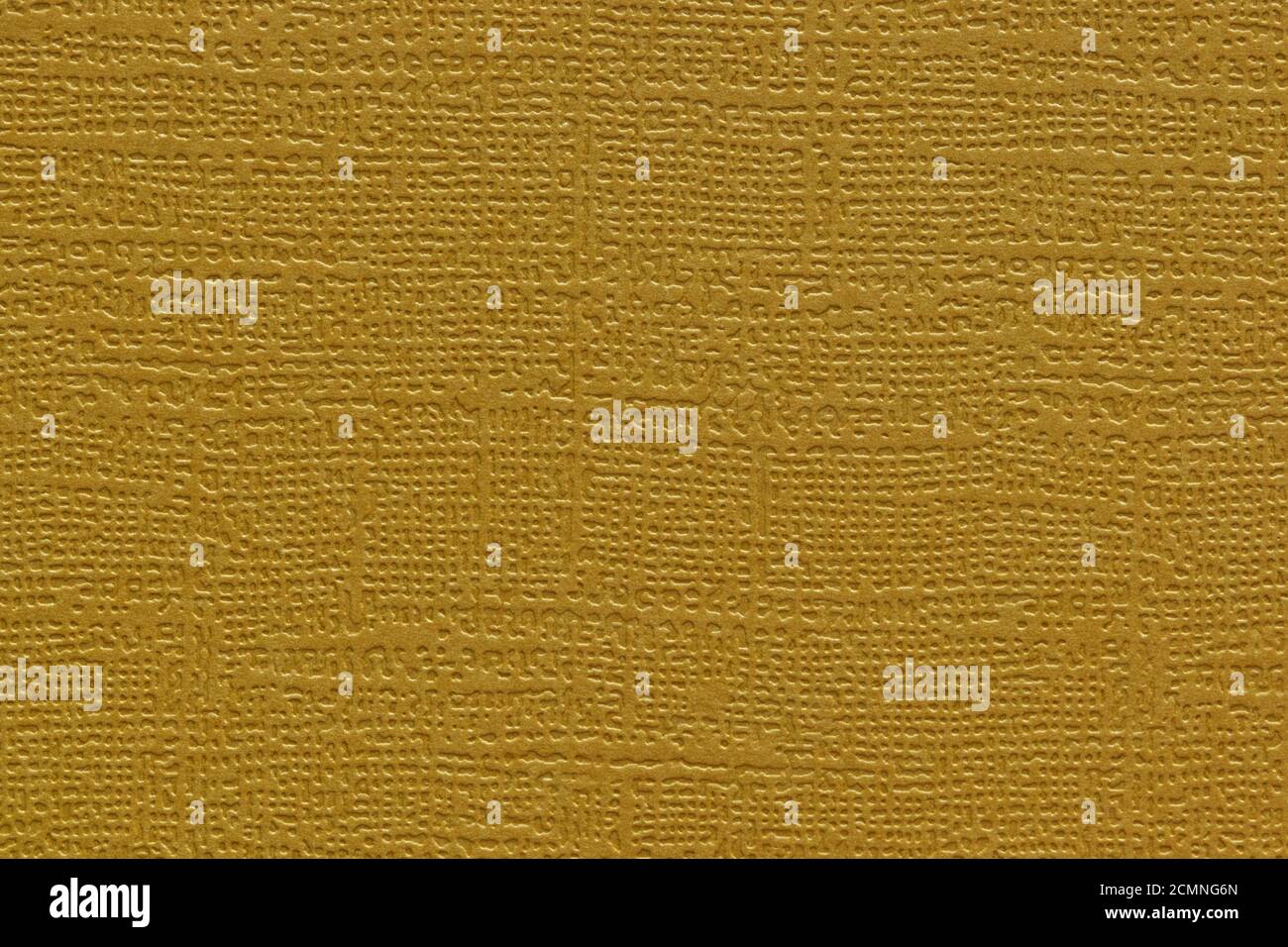 Gold colored plain textured cardstock background image. Color swatch