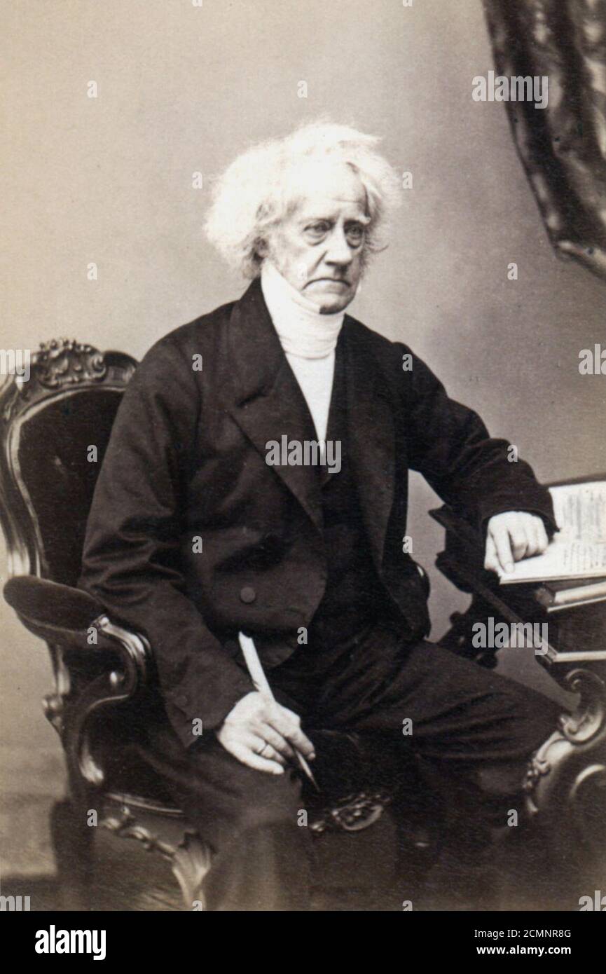John Herschel portrait. Stock Photo