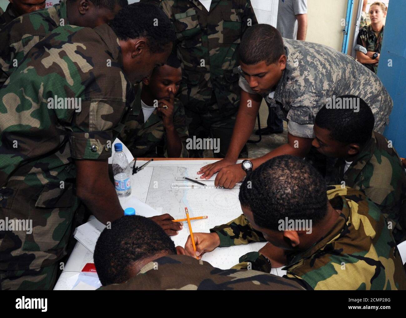 Joint Combined Exchange Training Stock Photo Alamy