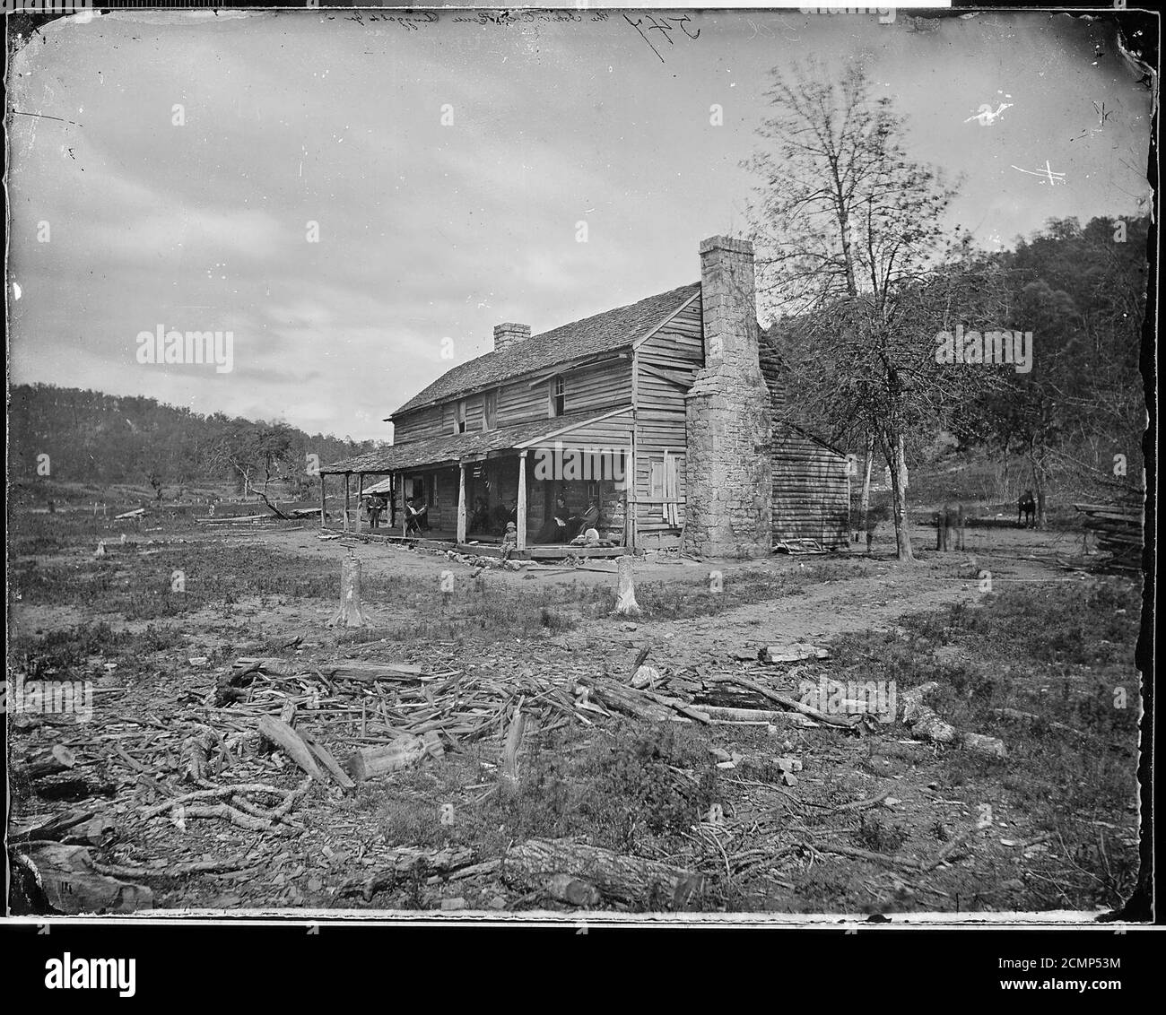 John Ross House, near Ringgold, Ga., 1864 (4152940699). Stock Photo