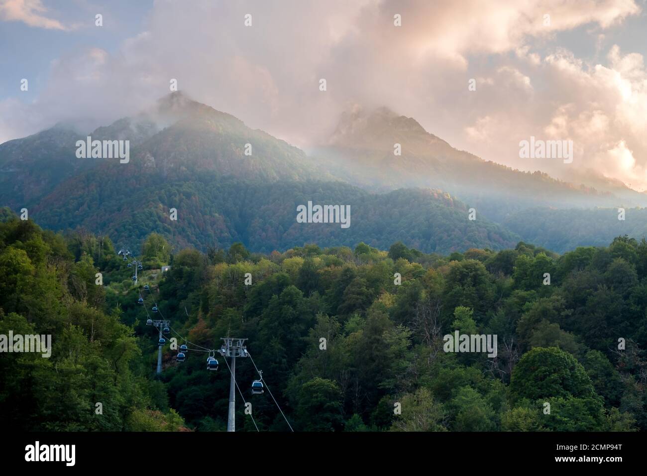 Krasnaya Polyana High Resolution Stock Photography And Images Alamy