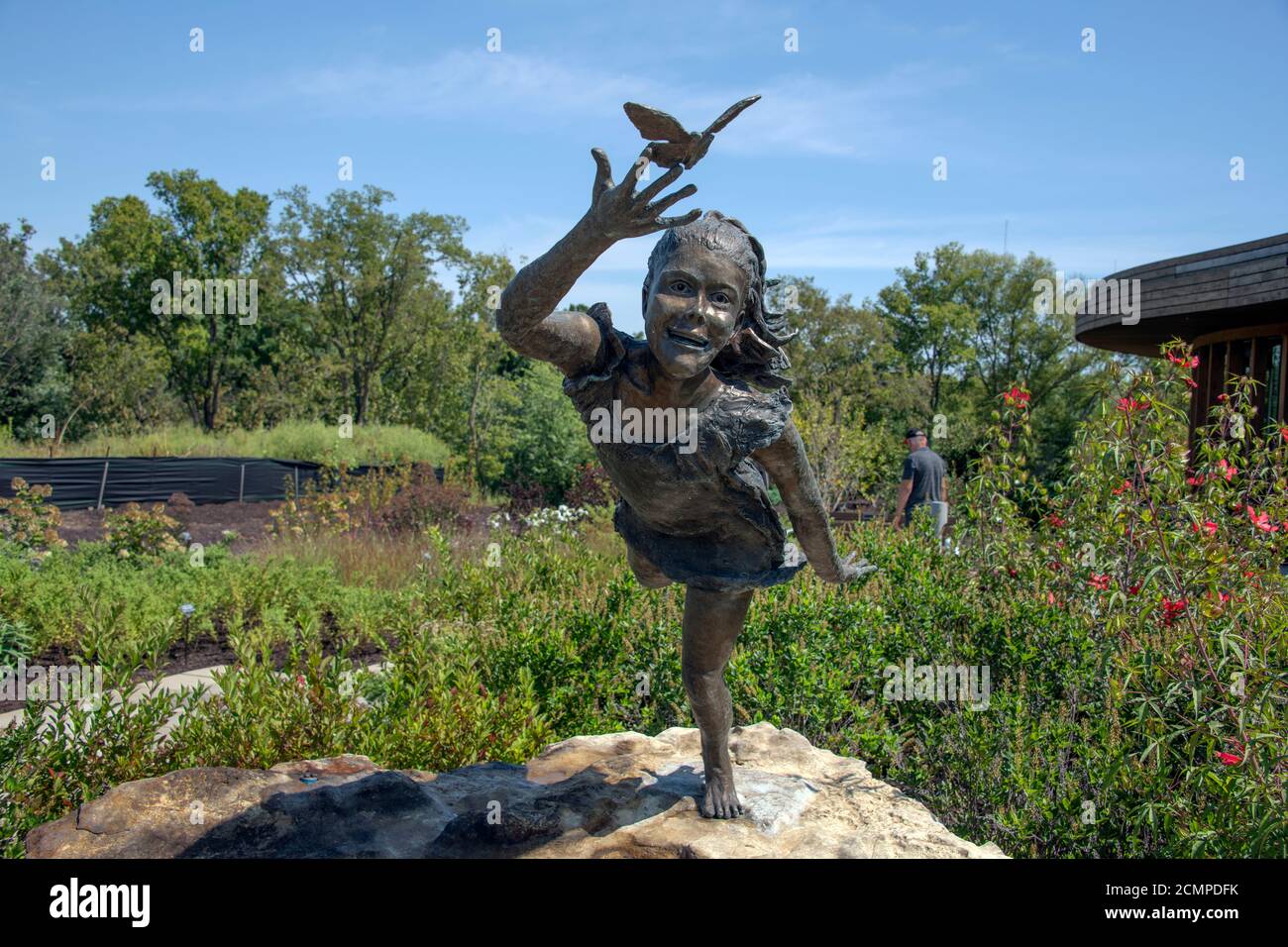 Louisville KY, USA 090720 Capriccio is a public bronze sculpture by