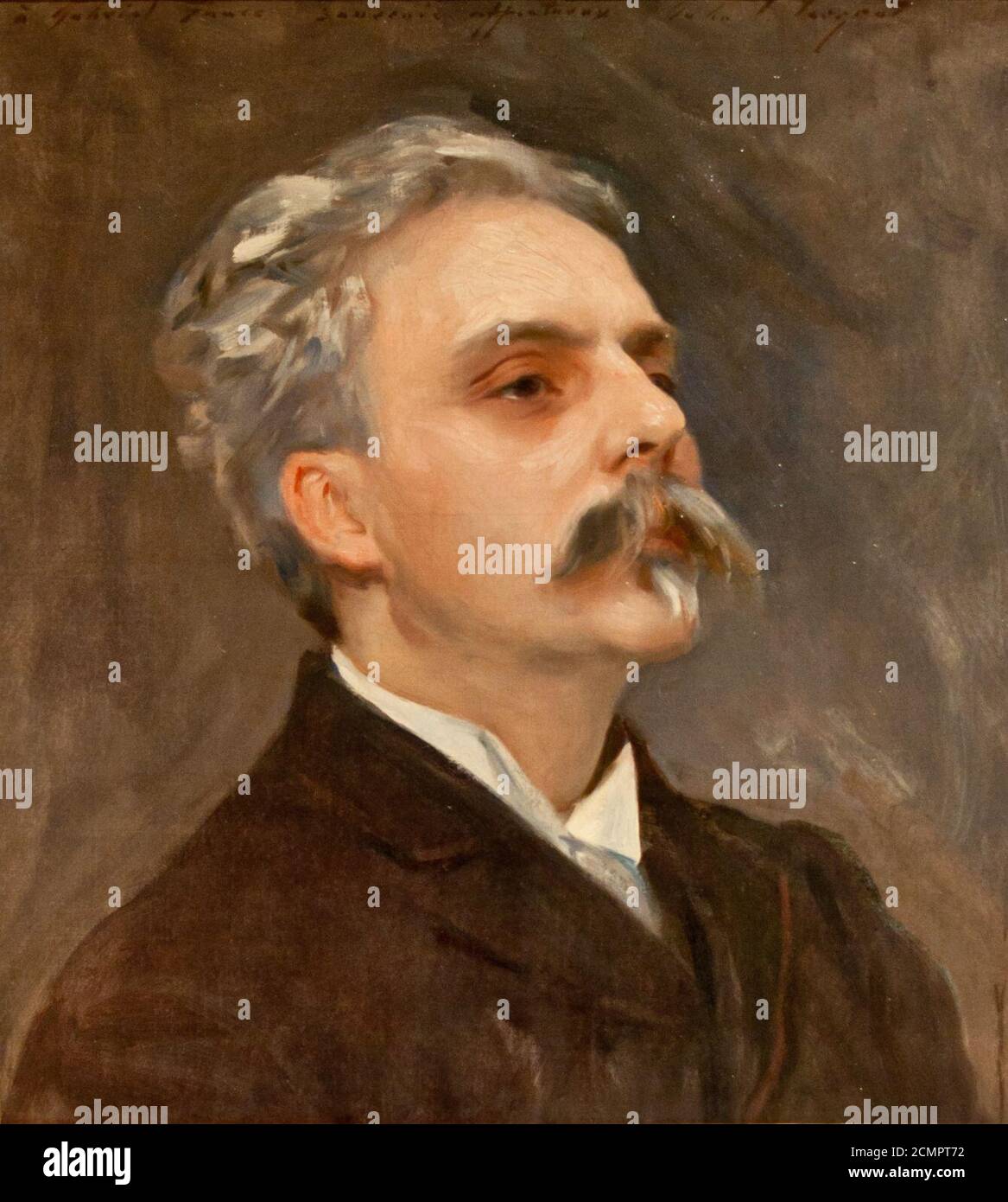 John Singer Sargent - Gabriel Fauré. Stock Photo