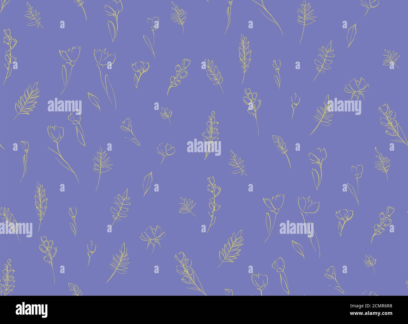 Spring Patterns With Black Floral seamless background pattern. Black and white spring flowers hand ...