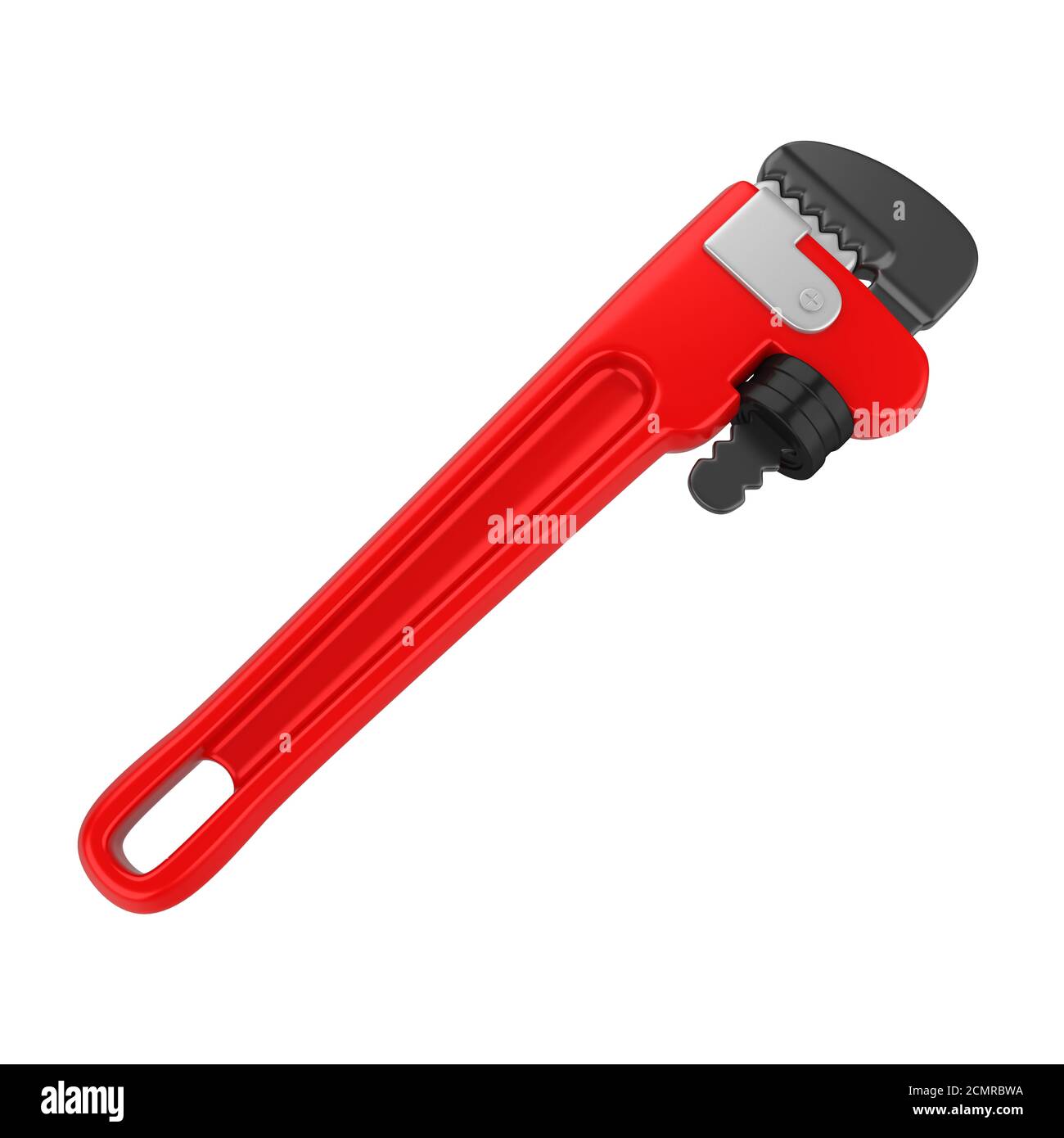 pipe-wrench-isolated-stock-photo-alamy