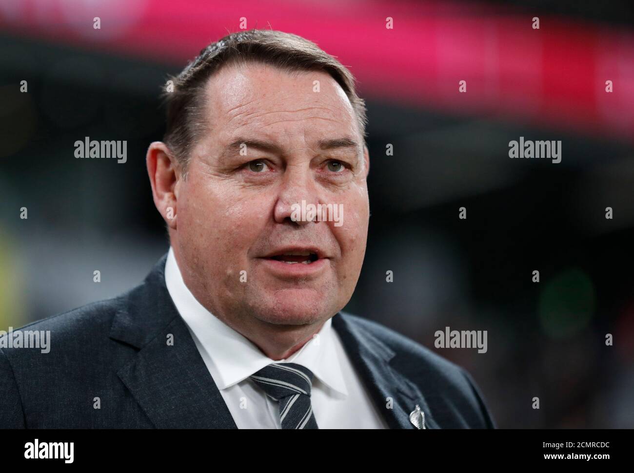 Wales Coach Steve Hansen During Hi Res Stock Photography And Images Alamy