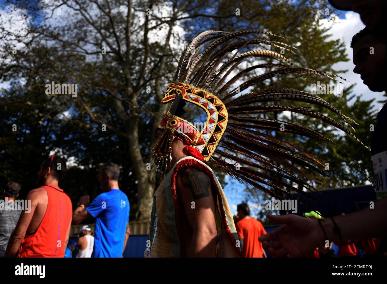 New york marathon 2019 finish line hires stock photography and images
