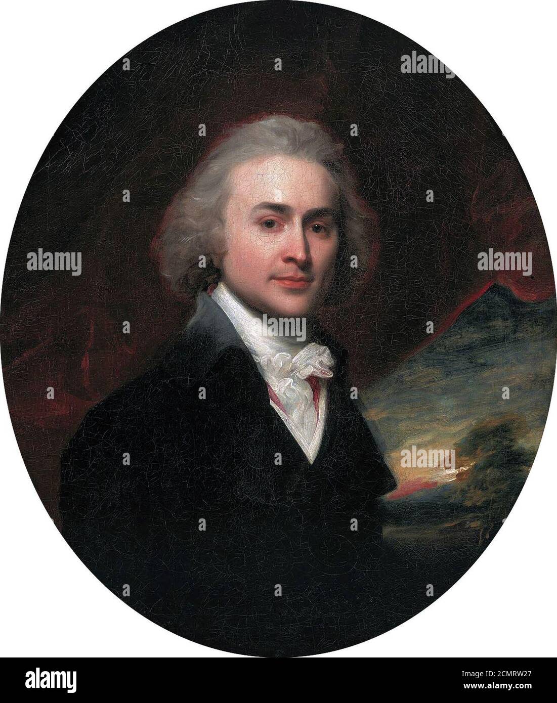 John Quincy Adams, by John Singleton Copley. Stock Photo