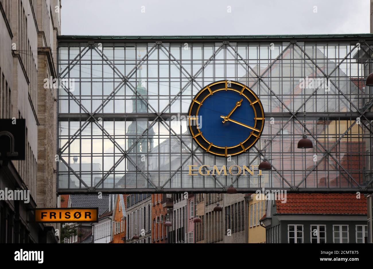 Egmont Clock in Copenhagen Stock Photo Alamy