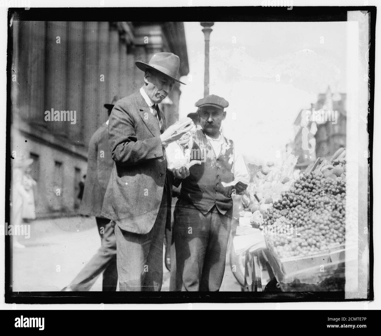 John Burke, Treasurer of U.S Stock Photo Alamy