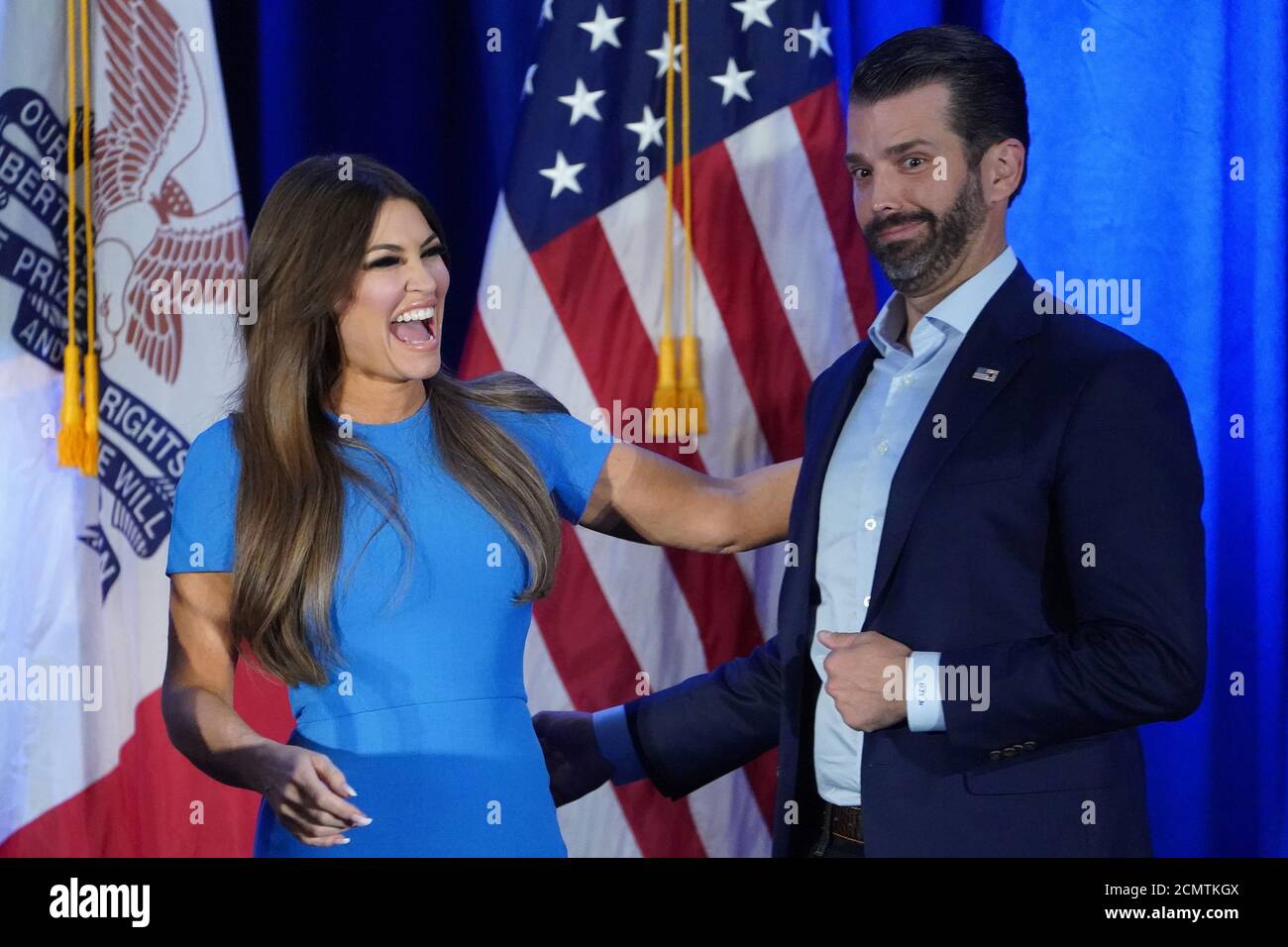 Donald trump jr and kimberly guilfoyle hi-res stock photography and ...