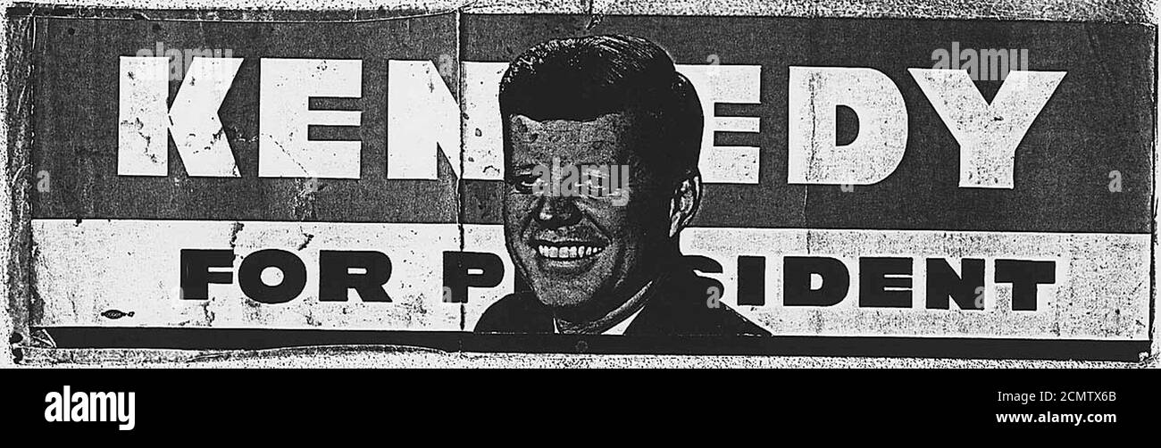 John F. Kennedy Bumper Sticker Stock Photo Alamy