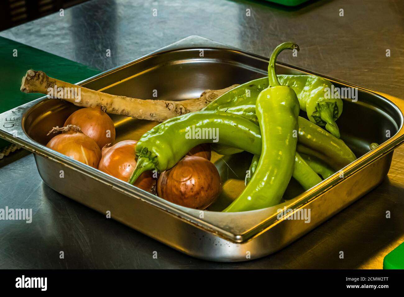 Fresh vegetables before preparation Stock Photo
