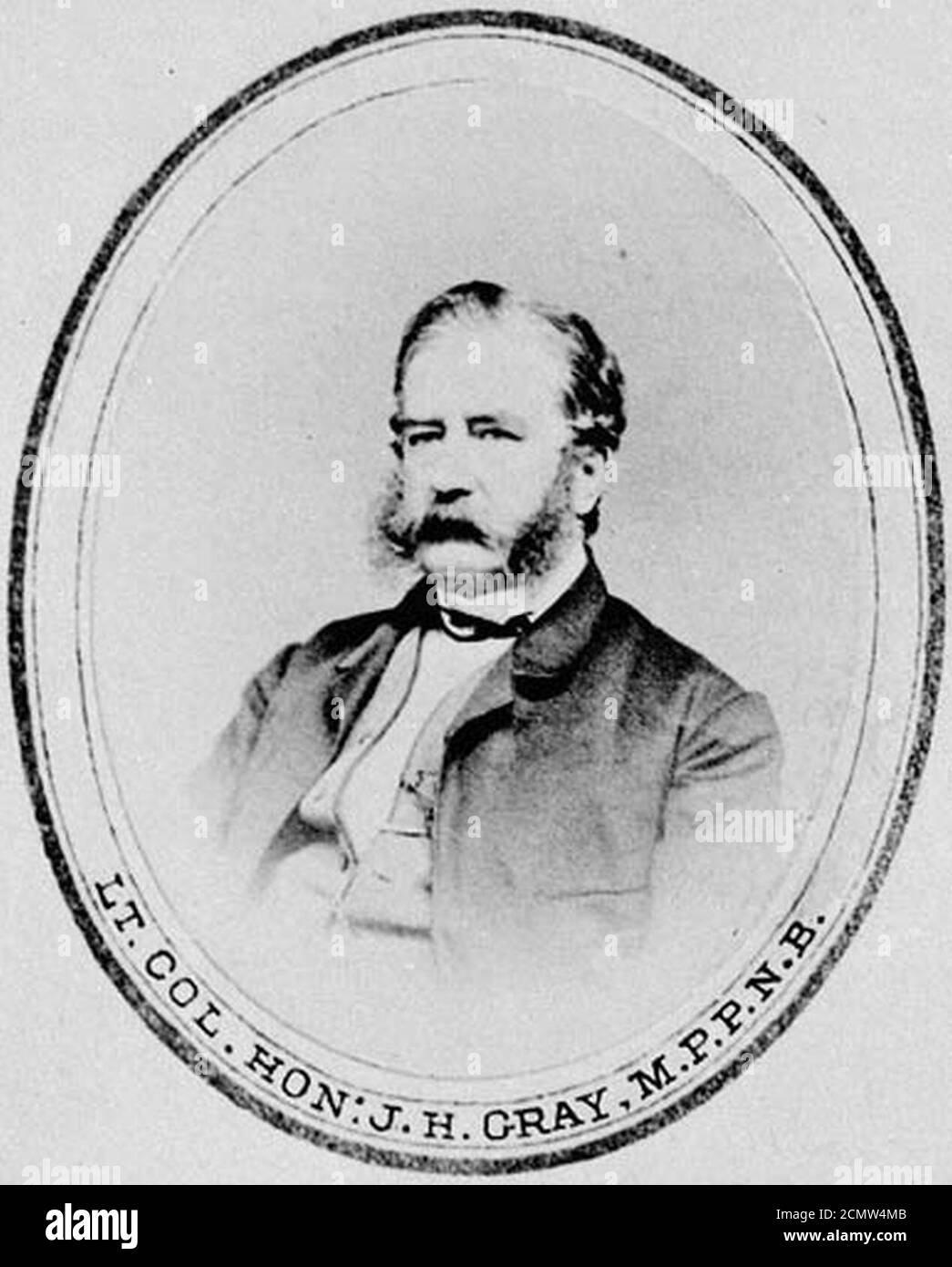 John Hamilton Gray (New Brunswick). Stock Photo