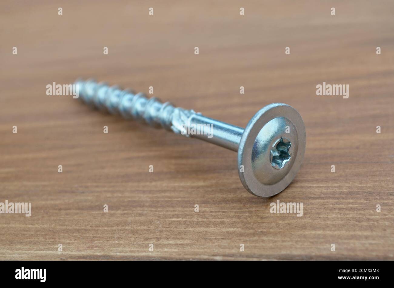 Metal selftapping screw for construction Stock Photo Alamy