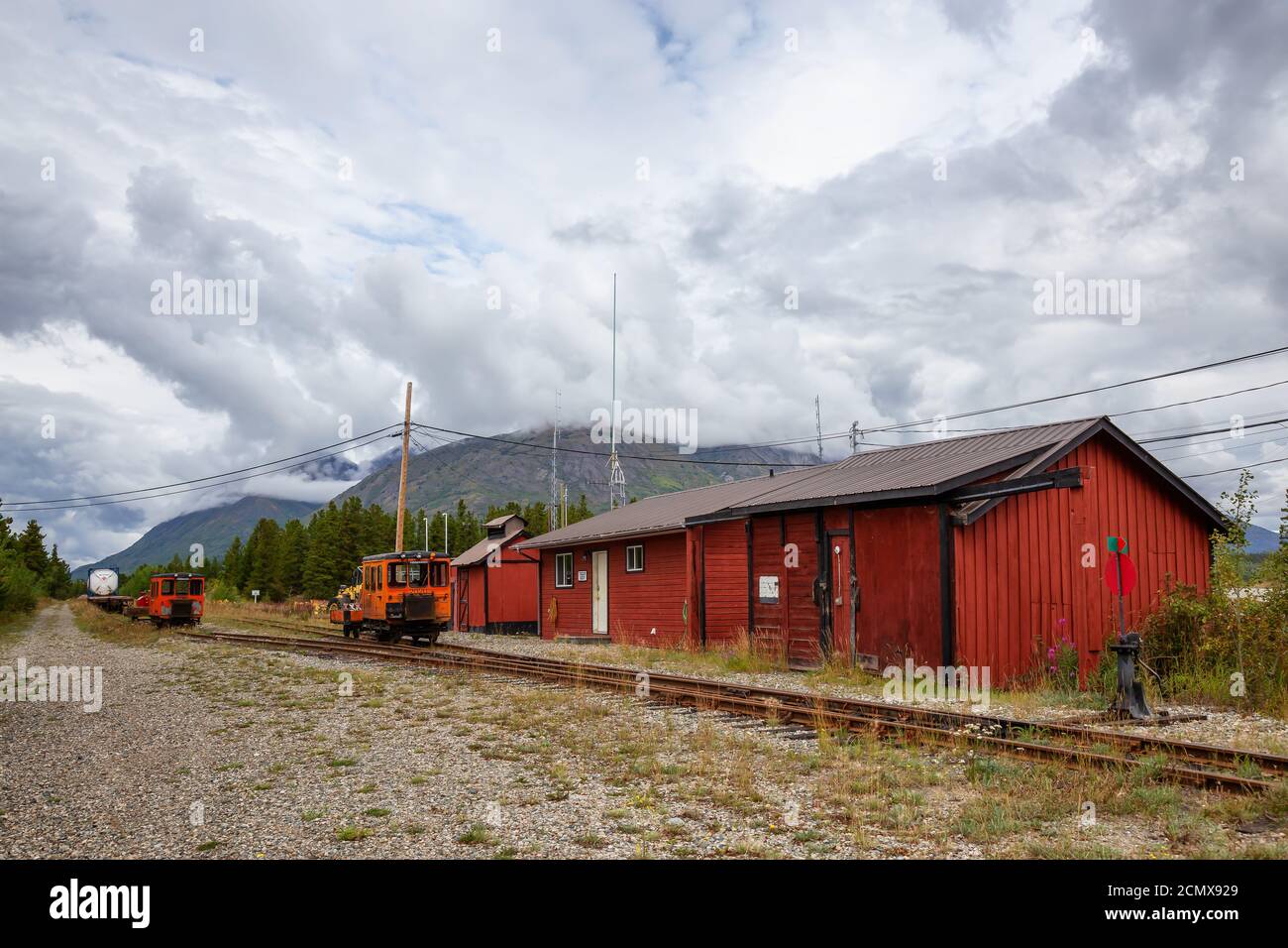 Carcross, Yukon, Canada Stock Photo Alamy