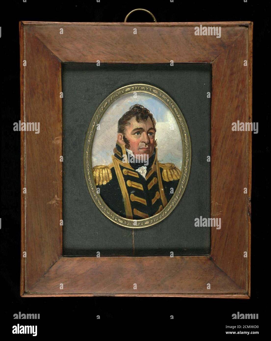 John Wesley Jarvis - Commodore Isaac Chauncey Stock Photo
