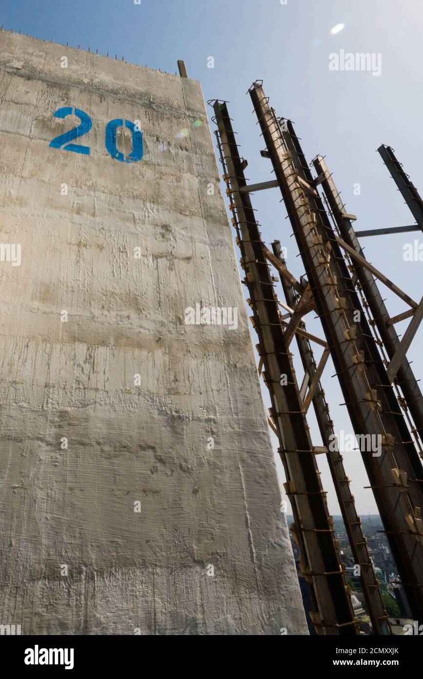 slip form core construction Stock Photo Alamy