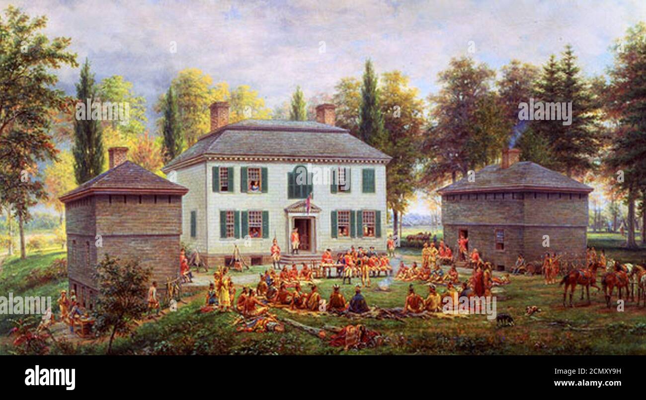 Johnson Hall by Henry Stock Photo Alamy