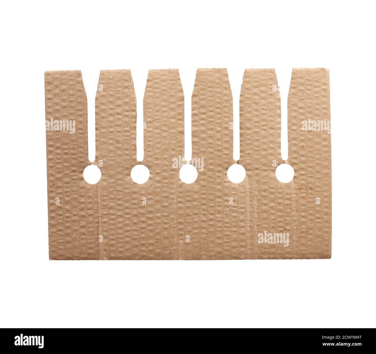 brown cardboard partition with cells for a box Stock Photo - Alamy