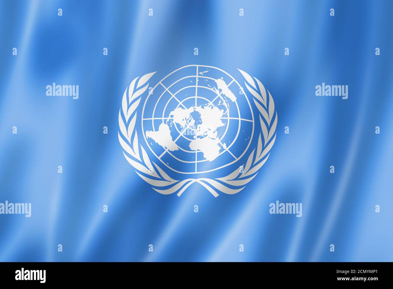 United Nations flag Stock Photo - Alamy