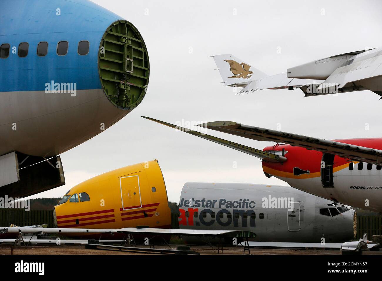 Dismantled Planes Are Seen In The Recycling Yard Of Air Salvage International Asi In Kemble Central England November 27 2013 Following An Interim Deal Over Iran S Nuclear Activities Tehran Will Be Allowed