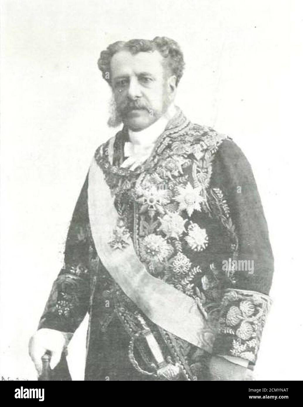 Jose Joaquin Alvarez de Toledo 18th Duke of Medina Sidonia. Stock Photo