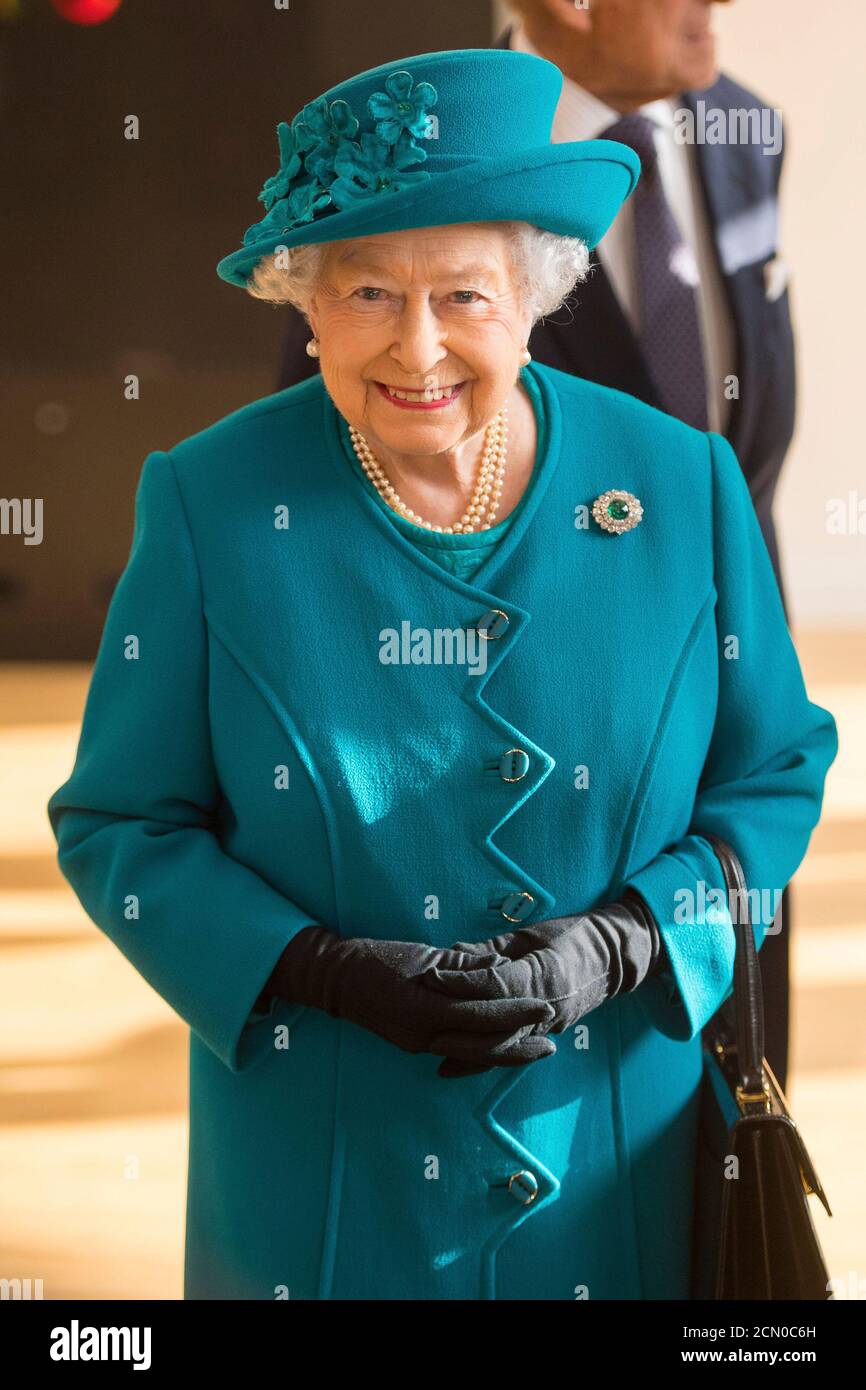 Queen Elizabeth Attends The Official Opening Of The National Cyber Security Centre NCSC In 