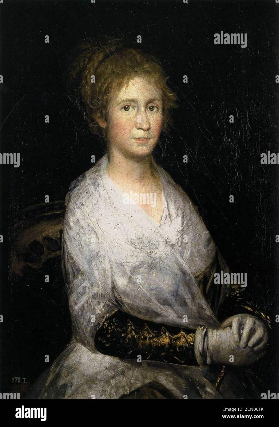 Josefa Bayeu Francisco De Goya y Lucientes. Stock Photo