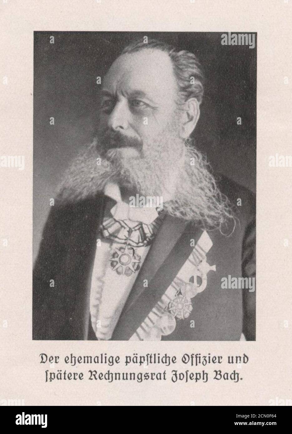 Joseph Alois Bach Stock Photo Alamy