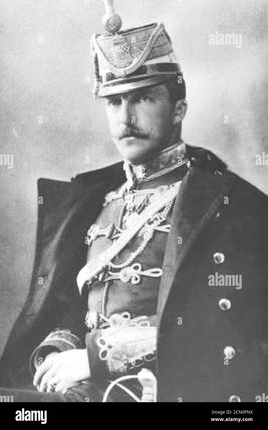 Joseph August Austria 1872 1962 im 1900 Stock Photo Alamy