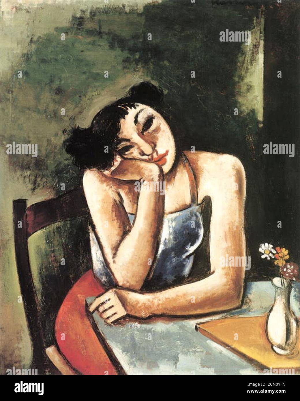 Joseph Kutter Femme Accoudée c. 1929 Stock Photo Alamy