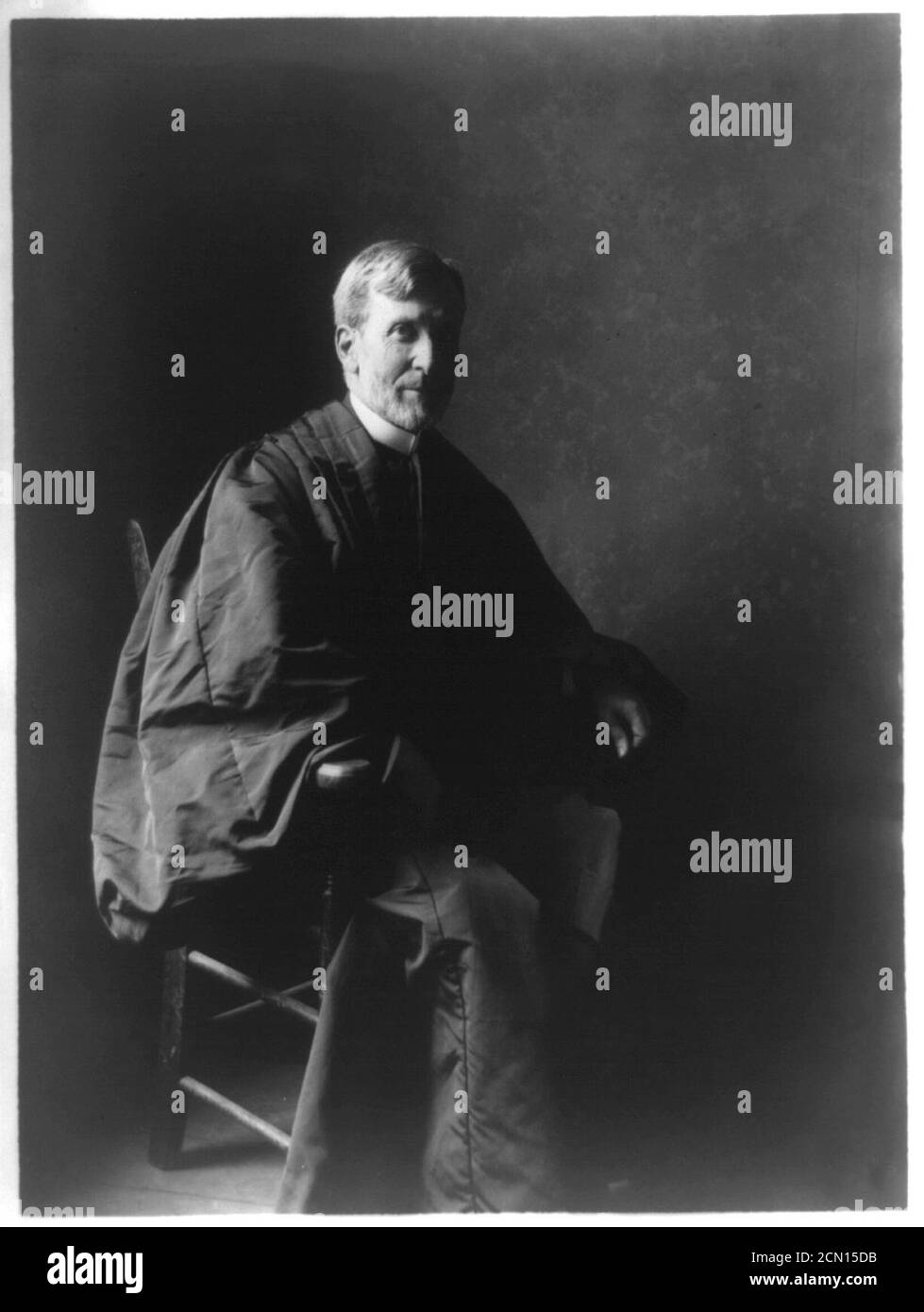 Joseph McKenna, Associate Justice, Supreme Court, full-length portrait, seated, facing right Stock Photo