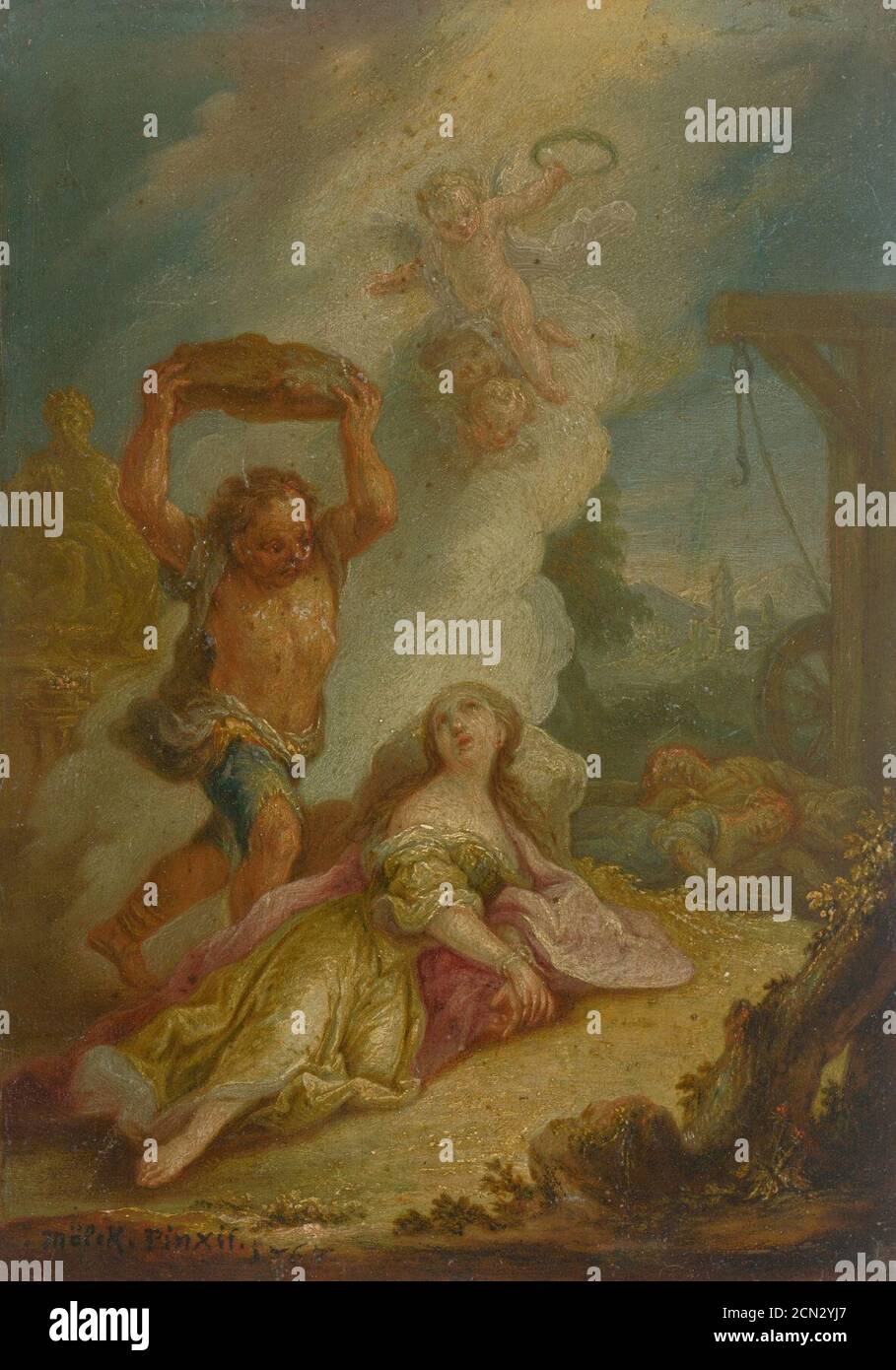 Martyrdom of st catherine hi-res stock photography and images - Alamy