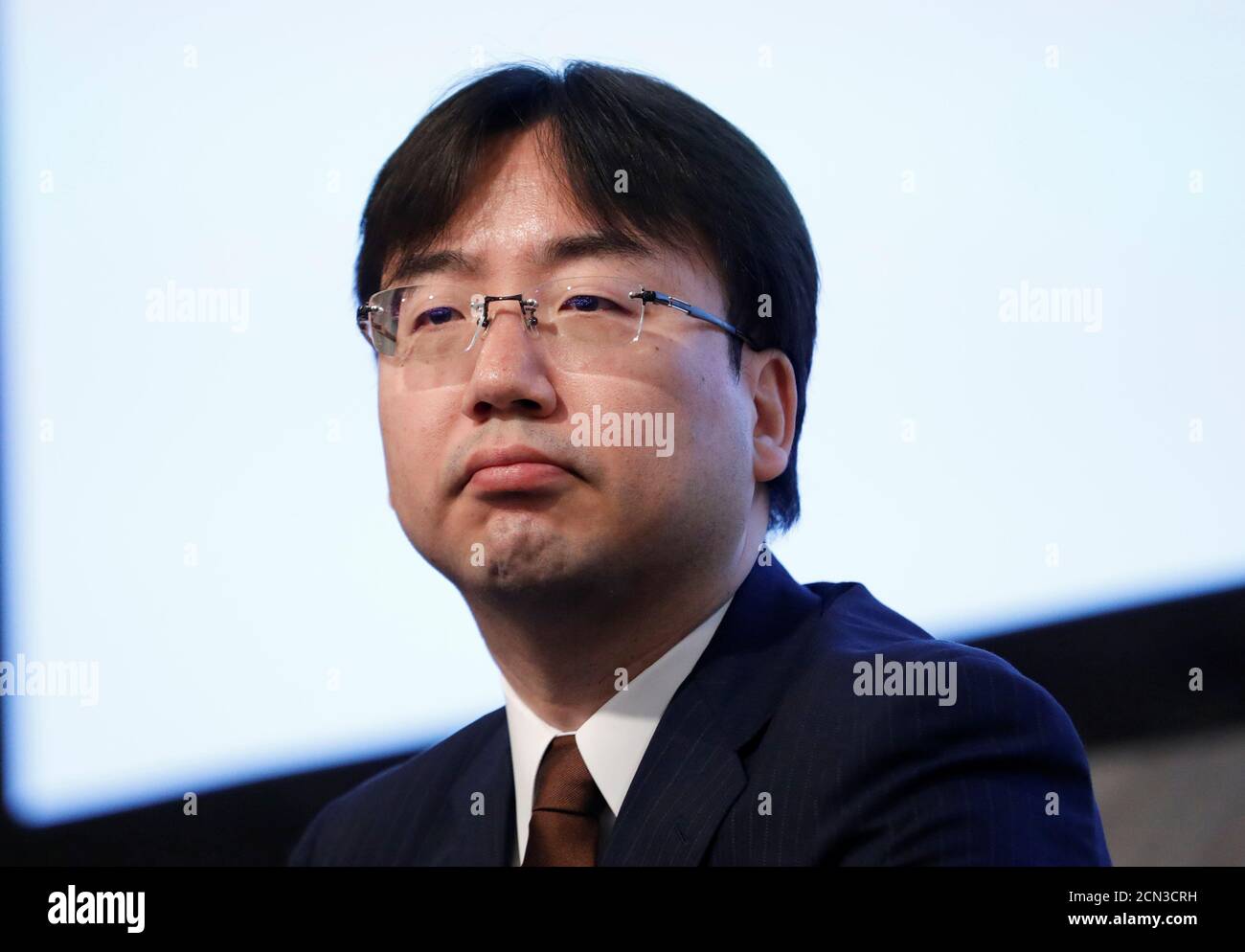 Nintendo President Shuntaro Furukawa attends a news conference in Tokyo,  Japan January 31, 2020. REUTERS/Kim Kyung-Hoon Stock Photo - Alamy