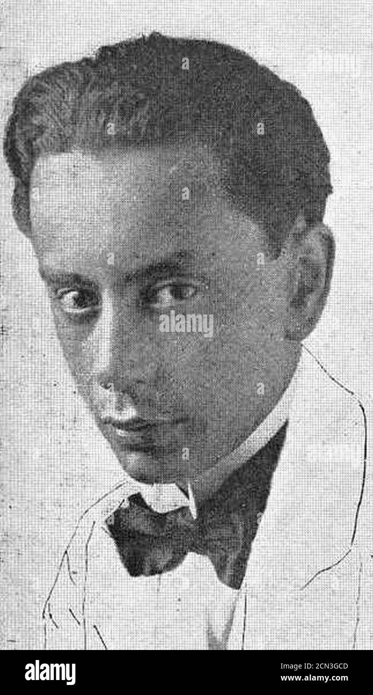 Juan Luis López García 1922. Stock Photo