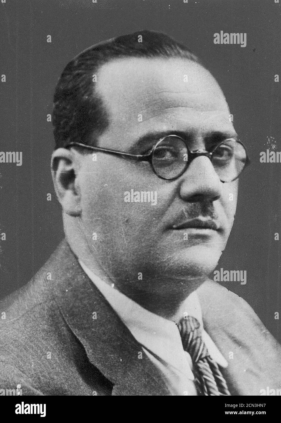 Juan Negrin 1920s. Stock Photo