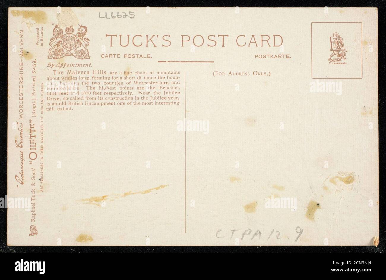 Jubilee Drive, Malvern Hills Stock Photo Alamy