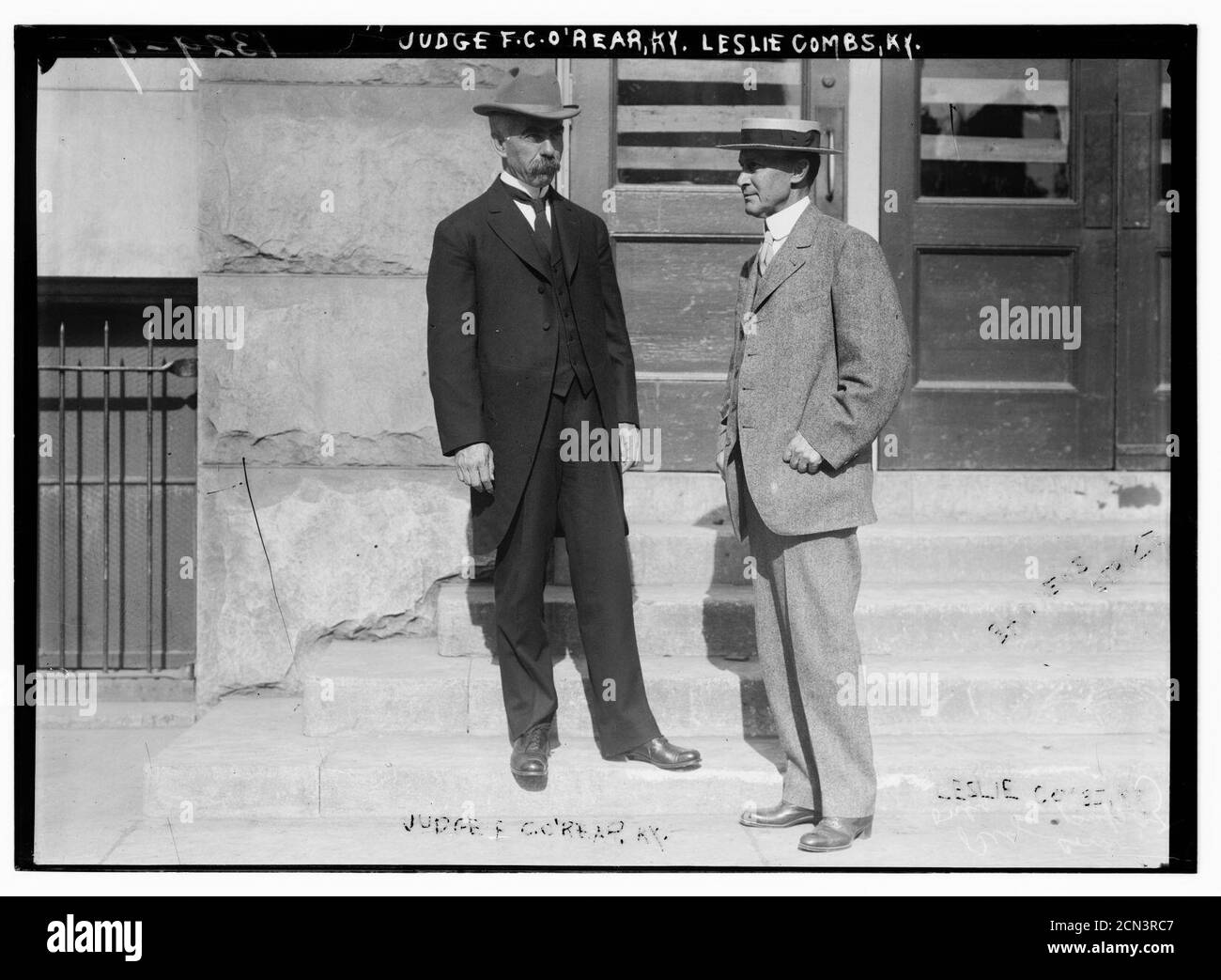 Judge F.C. O'Rear, Ky. and Leslie Combs, Ky Stock Photo Alamy