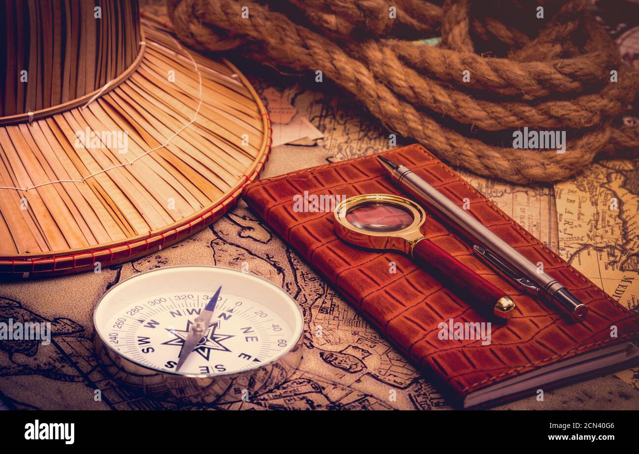 Planning map table hi-res stock photography and images - Alamy