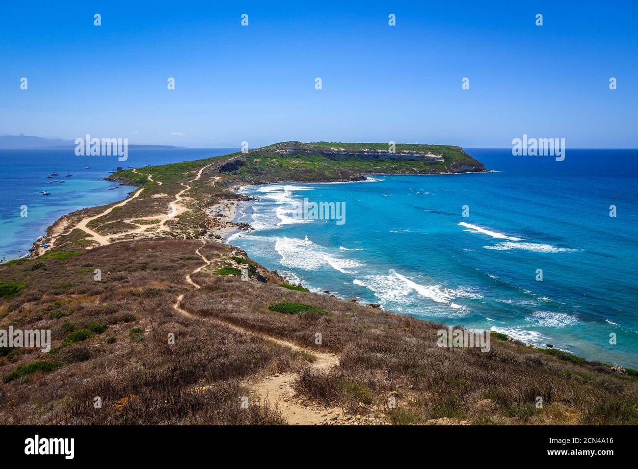 Capo San Marco, Sardinia, Italy Stock Photo