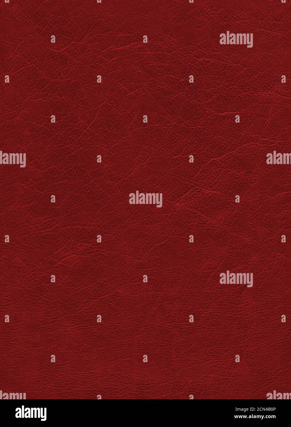 Dark red leather texture background Stock Photo