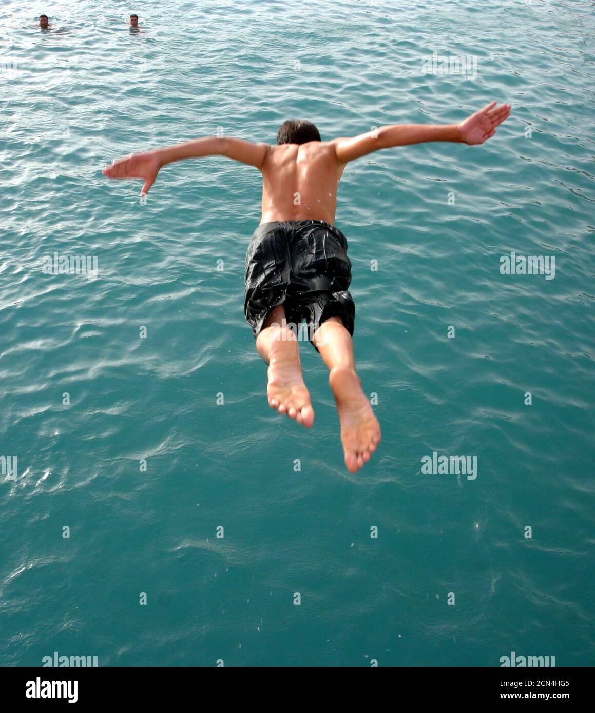 Diving off high board hires stock photography and images Alamy