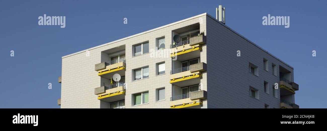Multi-family house with flat roof Stock Photo