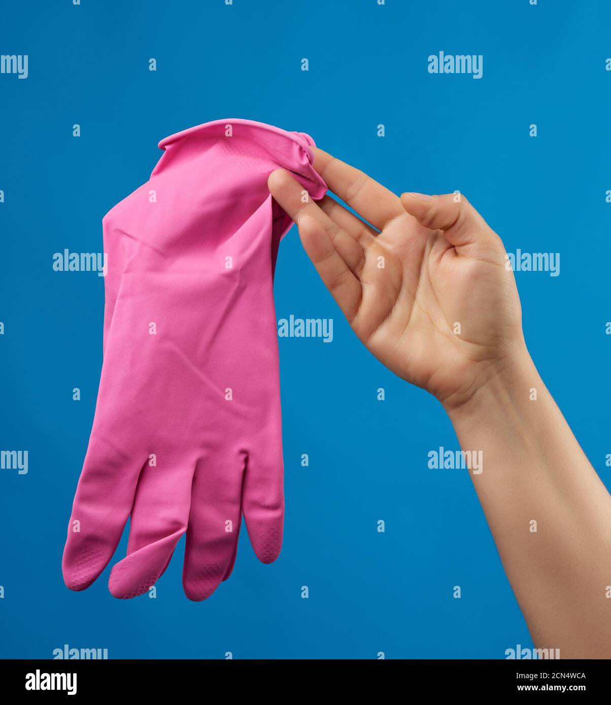 Pink rubber gloves hires stock photography and images Alamy