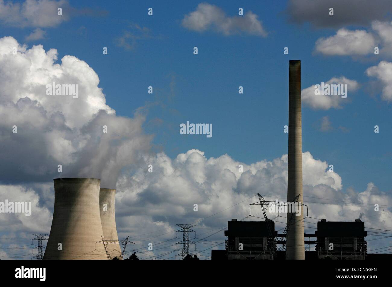 Bayswater Power Station is seen near Newcastle February 20